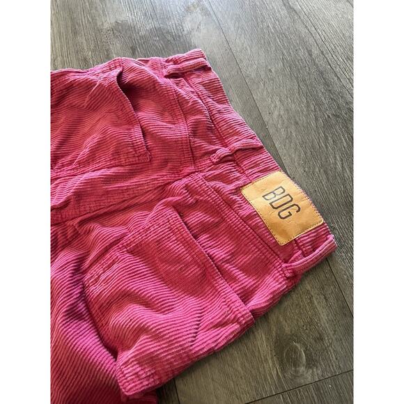 BDG Pants Women Pink Berry Corduroy Urban Outfitters Casual - Picture 10 of 11